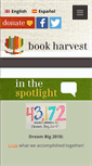 Mobile Screenshot of bookharvestnc.org